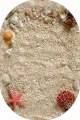 Oval Klozet Takımı Bej Deniz Kabuklu Banyo Halısı Klozet Oval Paspas Seti BS083