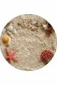 Oval Klozet Takımı Bej Deniz Kabuklu Banyo Halısı Klozet Oval Paspas Seti BS083