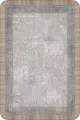 Banyo Paspası 100X100 Bej Modern Klasik Banyo Halısı Klozet 2'li Paspas Seti BS285