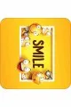 Sarı Smiley Banyo Halısı Klozet Takımı Paspas Seti BS300