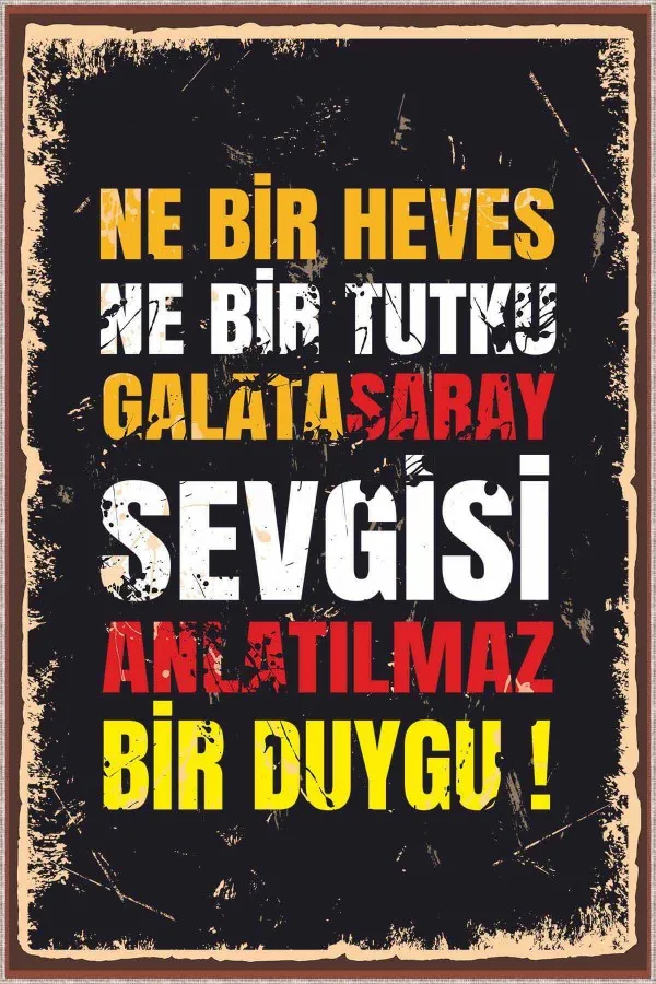 Galatasaray Halı Fiyatları Sarı Kırmızı Kaymaz Taban Galatasaray Taraftar Halısı AR1153