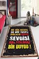 Galatasaray Halı Fiyatları Sarı Kırmızı Kaymaz Taban Galatasaray Taraftar Halısı AR1153