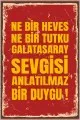 Sarı Kırmızı Kaymaz Taban Galatasaray Taraftar Halısı AR1155