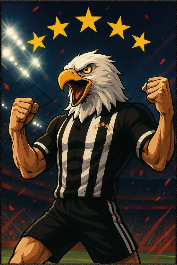 Beşiktaşlı Halı Modelleri Ve Fiyatları Kartal 5 Yıldız Kaymaz Tabanlı Taraftar Halısı VH147
