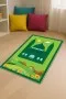 Yeşil Cami Temalı Unisex Çocuk Seccadesi CS06