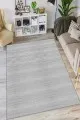 Düz Gri Halı Modelleri Gri Sade Desensiz Kaymaz Tabanlı Dekoratif Halı AR1359