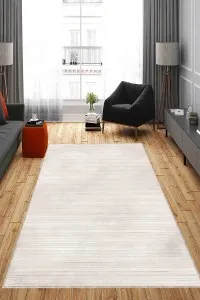 Kemik Kendinden Desenli Kaymaz Tabanlı Dekoratif Halı AR1435 Kemik Kendinden Desenli Kaymaz Tabanlı Dekoratif Halı AR1435