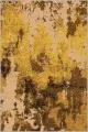 Giriş Halı Sarı Kaymaz Tabanlı Yıkanabilir Modern Salon Halıları AR296