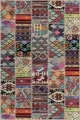 Patchwork Yolluk Halı Çok Renkli Patchwork Kaymaz Tabanlı Dekoratif Halı AR749