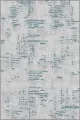 Turkuaz Vintage Kaymaz Taban Makinede Yıkanabilir Halı DR007