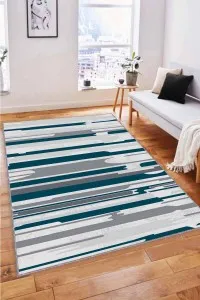 Zümrüt Spor Kaymaz Tabanlı Makinede Yıkanabilir Halı FH02 Zümrüt Spor Kaymaz Tabanlı Makinede Yıkanabilir Halı FH02