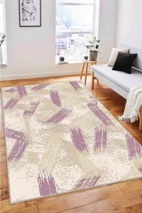 Pembe Spor Kaymaz Tabanlı Makinede Yıkanabilir Halı FR02 Pembe Spor Kaymaz Tabanlı Makinede Yıkanabilir Halı FR02
