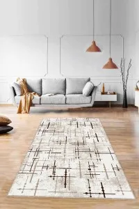 Bej Vintage Kaymaz Tabanlı Makinede Yıkanabilir Halı MN07 Bej Vintage Kaymaz Tabanlı Makinede Yıkanabilir Halı MN07