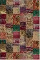 Çok Renkli Patchwork Kaymaz Tabanlı Dekoratif Halı RV223
