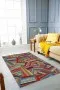 Çok Renkli Colorful Kaymaz Tabanlı Dekoratif Halı RV259