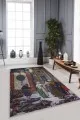 Üç Boyutlu Salon Halıları Renkli 3D Üç Boyutlu Halı Tüccarı Kaymaz Tabanlı Halı RV357