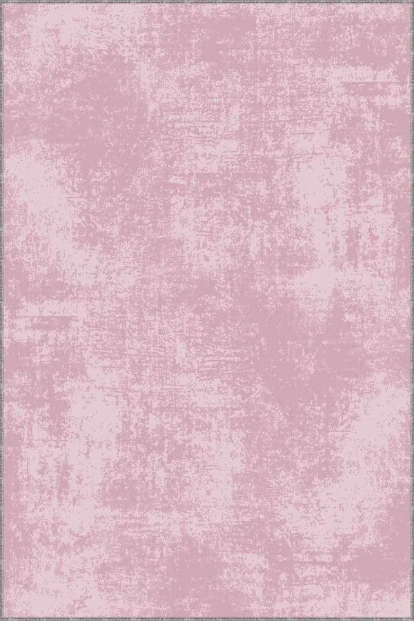 Tek Renk Salon Halıları Pembe Sade Desensiz Kaymaz Tabanlı Dekoratif Halı SS04