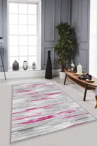 Fuşya Sade Desensiz Kaymaz Tabanlı Dekoratif Halı TA01 Fuşya Sade Desensiz Kaymaz Tabanlı Dekoratif Halı TA01