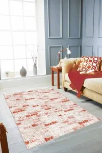 Tarçın Taş Desenli Kaymaz Tabanlı Dekoratif Halı TL05 Tarçın Taş Desenli Kaymaz Tabanlı Dekoratif Halı TL05