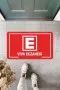 Kırmızı Eczane Logolu Paspas KP28