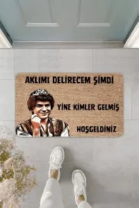 Bej Komik Aklımı Delirecem Şimdi Kapı Önü Paspası KP41 Bej Komik Aklımı Delirecem Şimdi Kapı Önü Paspası KP41