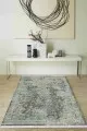 Modern Kilim Desenleri Mavi Modern Dokuma Pamuk Tabanlı Kaymaz Kilim KLM007