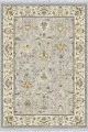 Mozaik Kilim Desen Yeşil Çerçeveli Dokuma Pamuk Taban Kaymaz Kilim KLM021