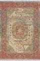 Pamuk Taban Yolluk Pembe Klasik Göbekli Dokuma Pamuk Taban Kaymaz Kilim KLM027