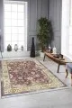 4M2 Kilim Bordo Çerçeveli Dokuma Pamuk Taban Kaymaz Kilim KLM033