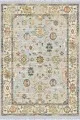 Kilim 160X230 Krem Çerçeveli Dokuma Pamuk Taban Kaymaz Kilim KLM036