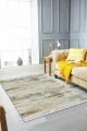 100X150 Kilim Bej Spor Desen Dokuma Pamuk Taban Kaymaz Kilim KLM042