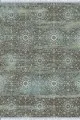 Mavi Vintage Dokuma Pamuk Tabanlı Kaymaz Kilim KLM049