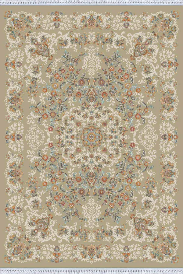 100X300 Kilim Bej Modern Dokuma Pamuk Tabanlı Kaymaz Kilim KLM051