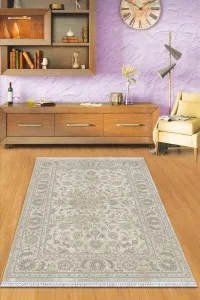 Kemik Modern Dokuma Pamuk Tabanlı Kaymaz Kilim KLM061 Kemik Modern Dokuma Pamuk Tabanlı Kaymaz Kilim KLM061