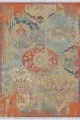 Çok Renkli Modern Dokuma Pamuk Taban Kaymaz Kilim KLM063