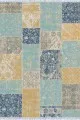 Kilim Tekstil Çok Renkli Patchwork Dokuma Pamuk Taban Kaymaz Kilim KLM069