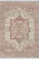 Pamuklu Halı Kilim Pembe Klasik Göbekli Dokuma Pamuk Taban Kaymaz Kilim KLM083