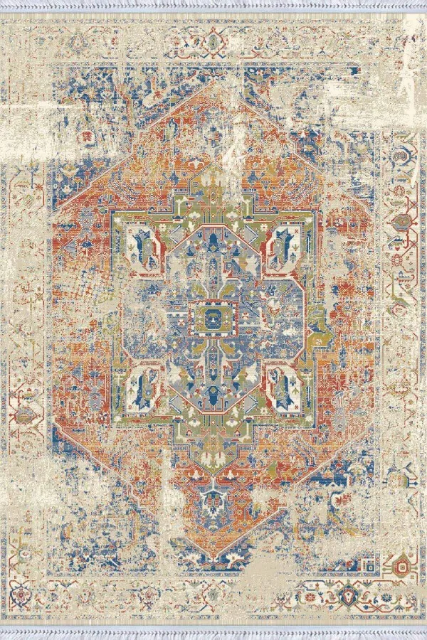 150X230 Kilim Eflatun Göbekli Dokuma Pamuk Taban Kaymaz Kilim KLM085