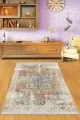 150X230 Kilim Eflatun Göbekli Dokuma Pamuk Taban Kaymaz Kilim KLM085