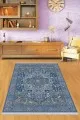 200 300 Kilim Eflatun Göbekli Dokuma Pamuk Taban Kaymaz Kilim KLM089