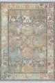 İnce Kilim Çok Renkli Çerçeveli Dokuma Pamuk Taban Kaymaz Kilim KLM093