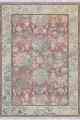 Mutfak Yolluk Kilim Pembe Çerçeveli Dokuma Pamuk Taban Kaymaz Kilim KLM094