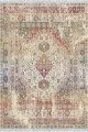 Kesme Kilimler Çok Renkli Vintage Dokuma Pamuk Taban Kaymaz Kilim KLM106