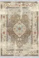 Kilim 80X200 Bej Klasik Göbekli Dokuma Pamuk Taban Kaymaz Kilim KLM133