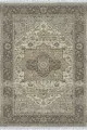 Gri Klasik Göbekli Dokuma Pamuk Taban Kaymaz Kilim KLM145