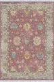 Ofis Kilim Pembe Çerçeveli Dokuma Pamuk Taban Kaymaz Kilim KLM154