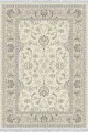Büyük Kilim Krem Çerçeveli Dokuma Pamuk Taban Kaymaz Kilim KLM171
