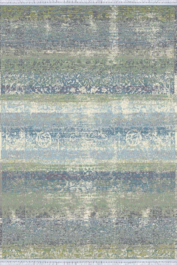 Dekoratif Kilim Çok Renkli Vintage Dokuma Pamuk Taban Kaymaz Kilim KLM180