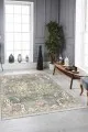 Çok Renkli Vintage Dokuma Pamuk Taban Kaymaz Kilim KLM182