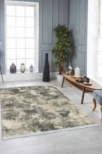 Toprak Vintage Dokuma Pamuk Taban Kaymaz Kilim KLM195 Toprak Vintage Dokuma Pamuk Taban Kaymaz Kilim KLM195